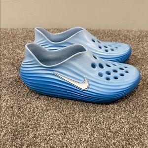 Nike ReactX Rejuven8 Kids Light Blue Water Shoes- used twice excellent condition